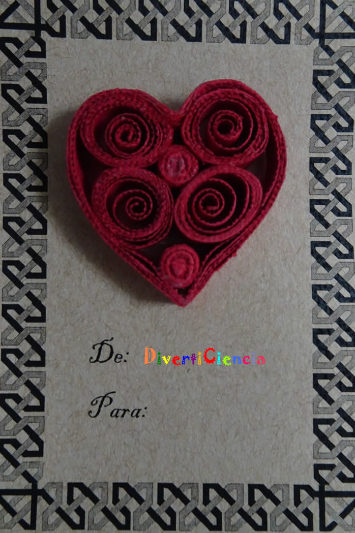 Tarjeta amor amistad