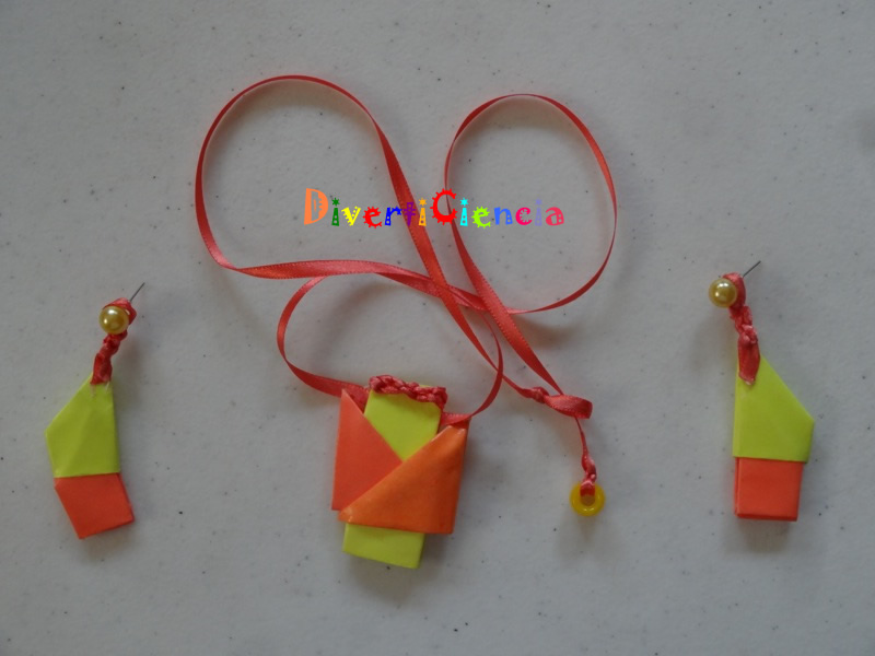 Collar y aretes 