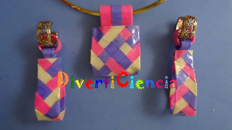 Collar y aretes 
