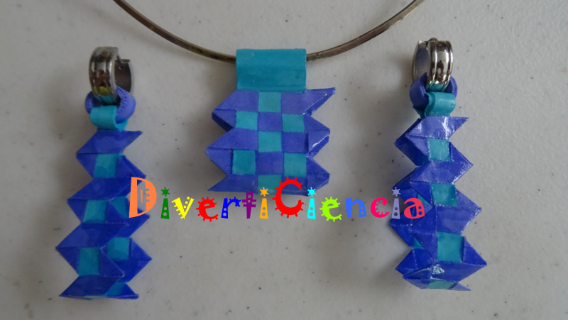 Collar y aretes 