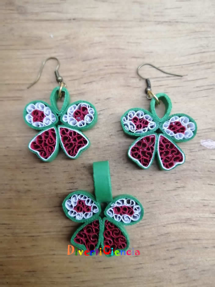 Aretes y dije
