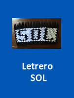 Letrero SOL