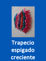 Trapecio espigado creciente