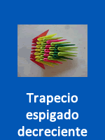 Trapecio espigado decreciente
