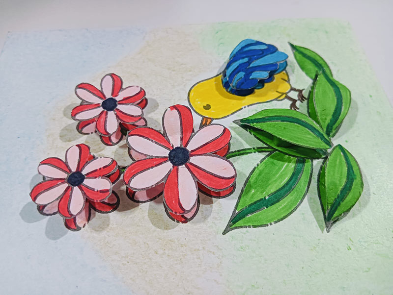 Figuras para colorear en 3D