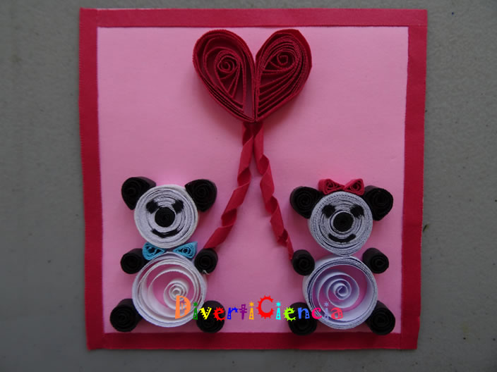 Tarjeta de corazones