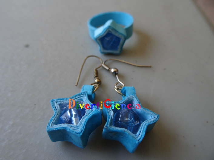 Aretes y anillo