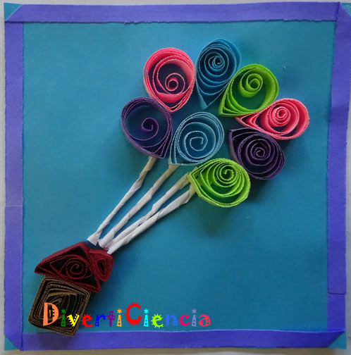 Cuadro de globos