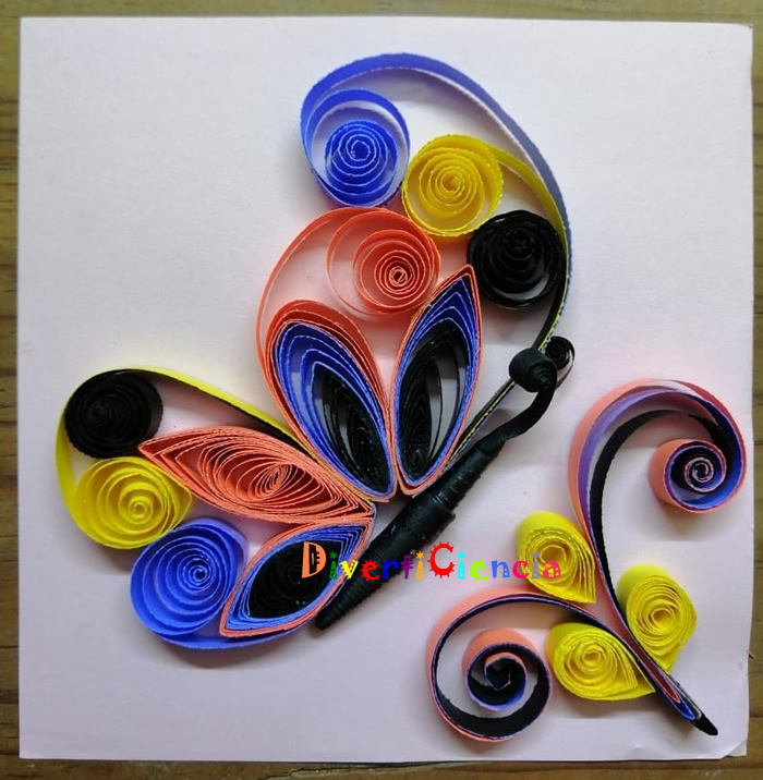 Flor y mariposa