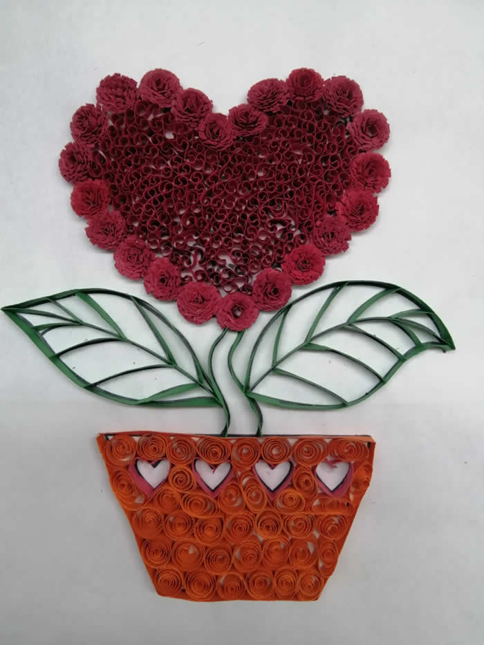 Tarjeta del amor y la amistad