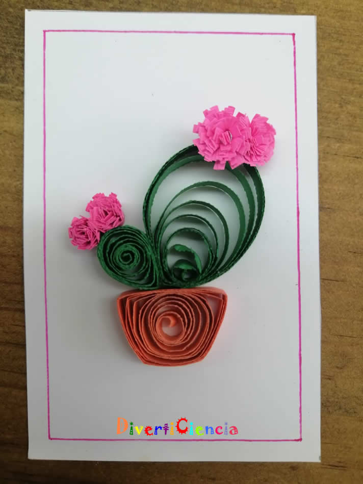 Tarjeta flor