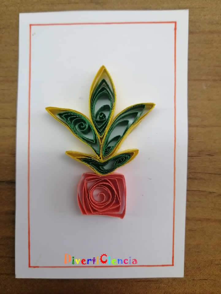 Tarjeta flor