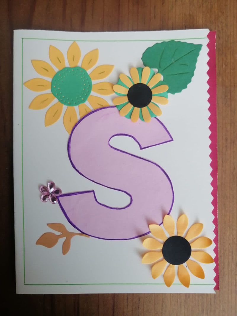 Tarjeta con Iniciales