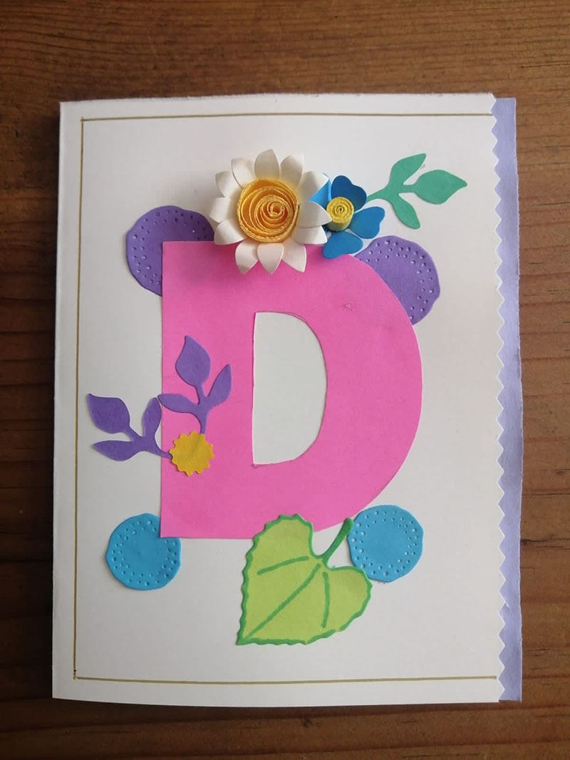 Tarjeta con Iniciales