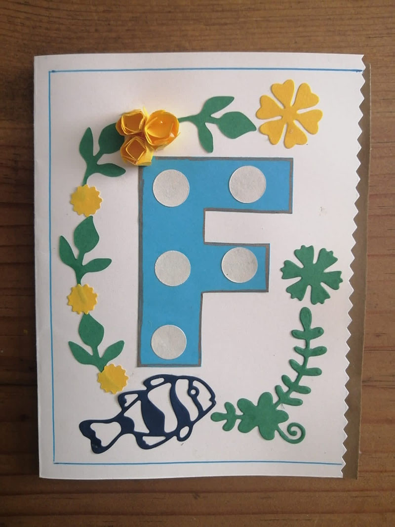 Tarjeta con Iniciales