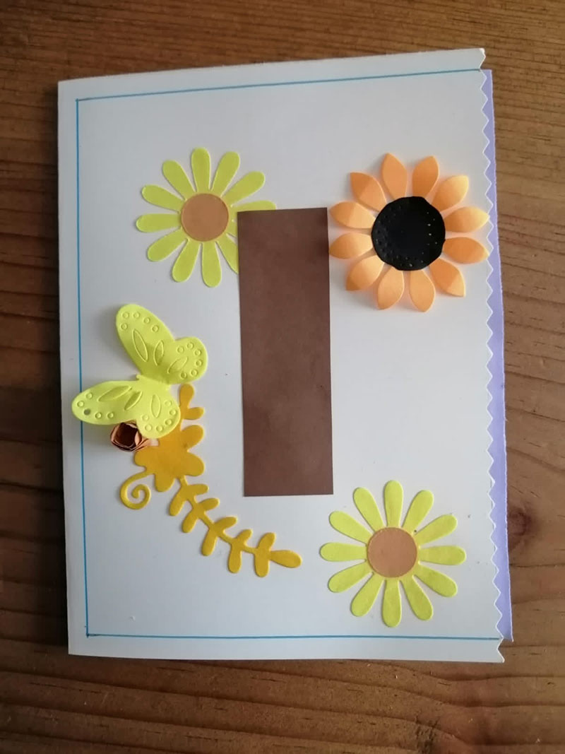 Tarjeta con Iniciales