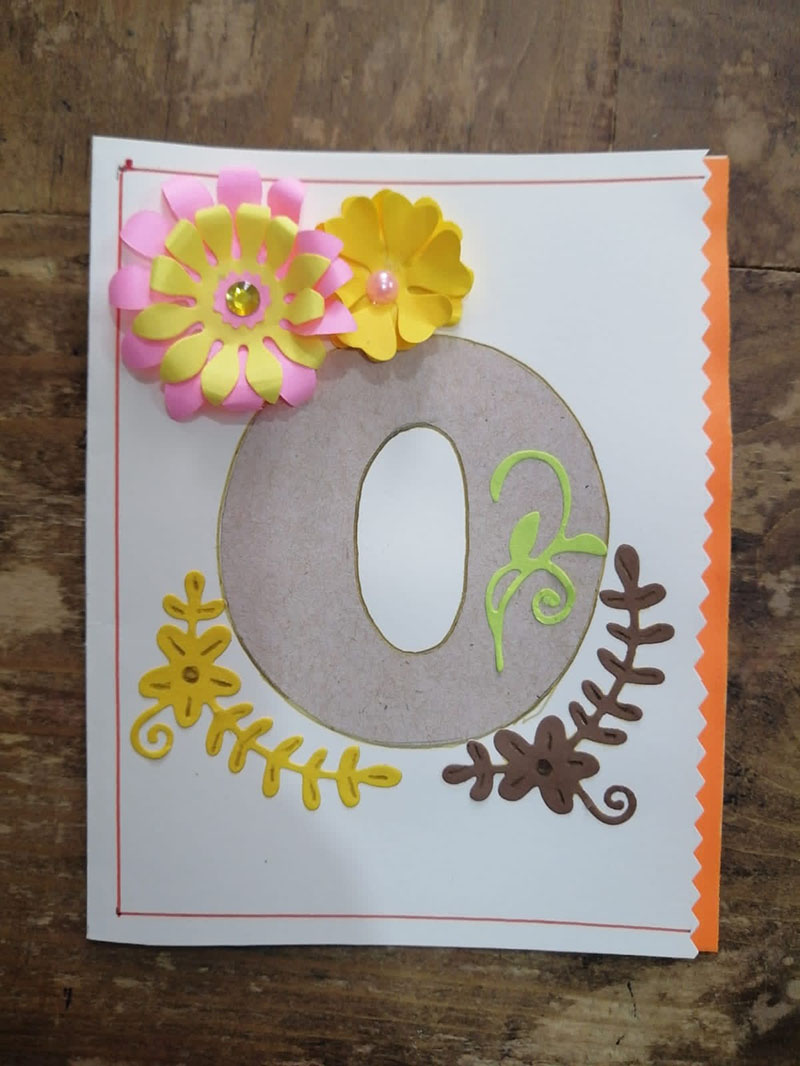 Tarjeta con Iniciales