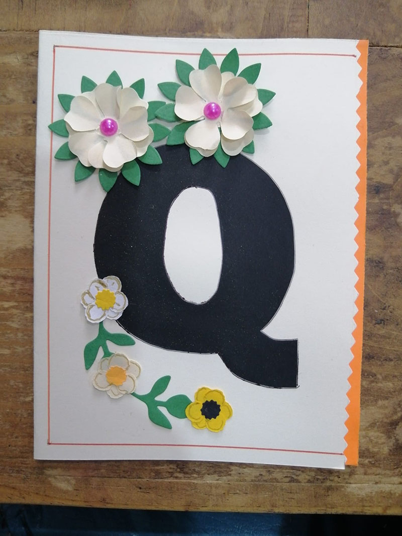 Tarjeta con Iniciales