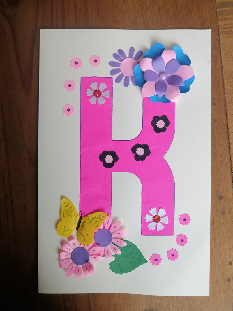 Tarjeta con Iniciales