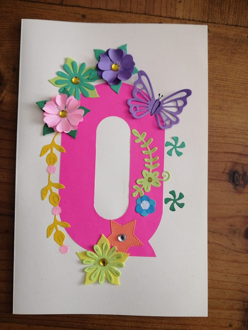 Tarjeta con Iniciales