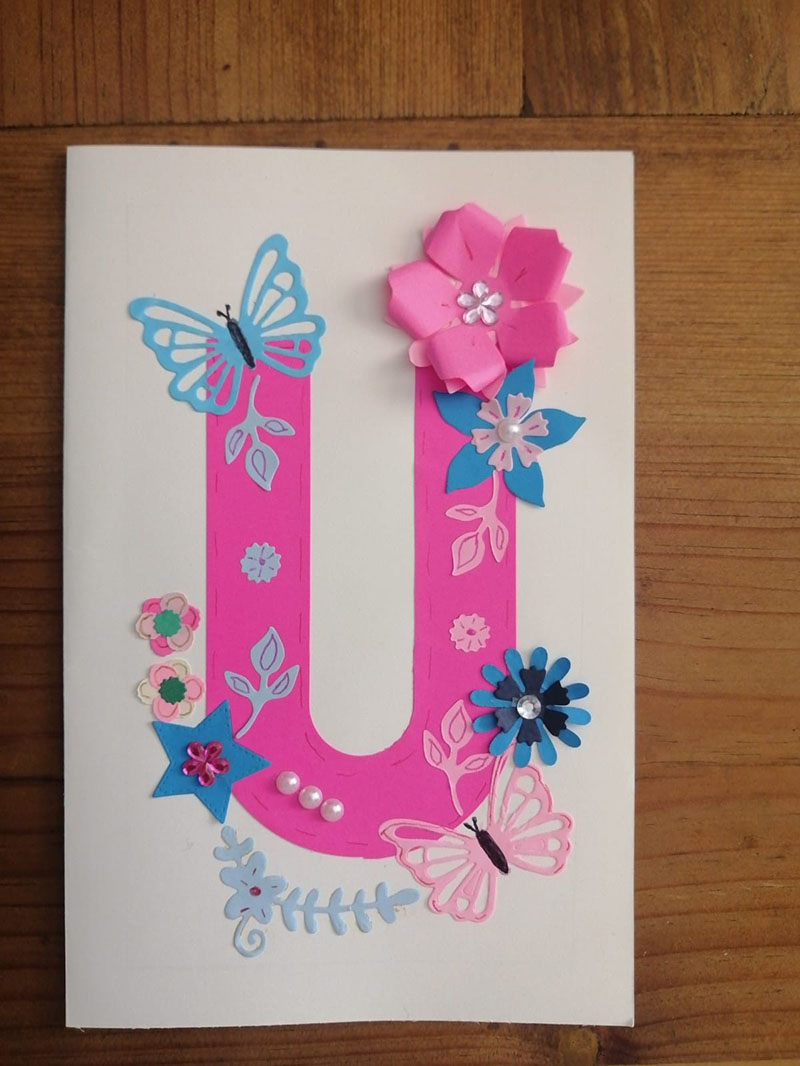 Tarjeta con Iniciales