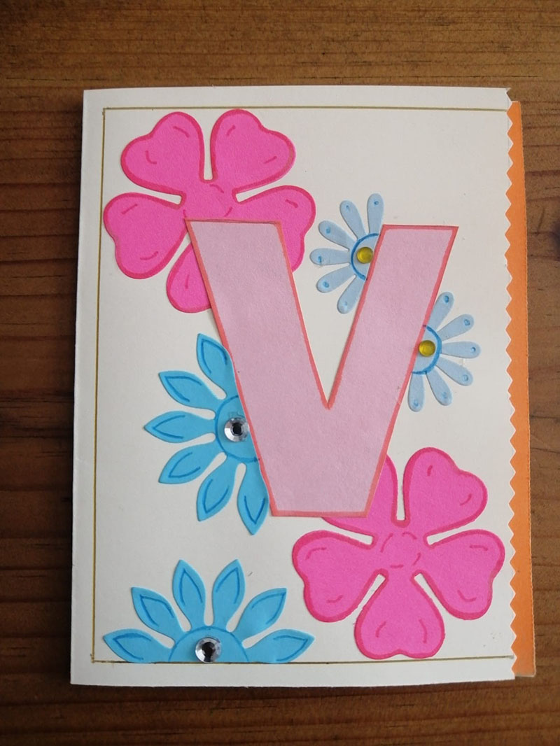 Tarjeta con Iniciales