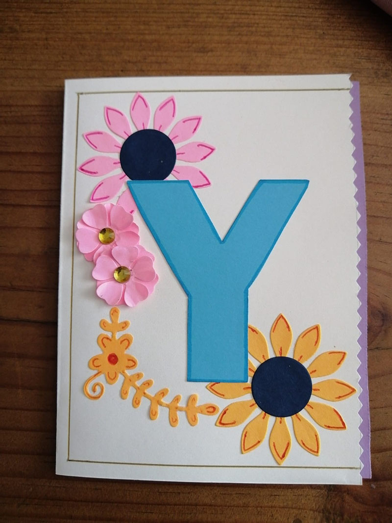 Tarjeta con Iniciales