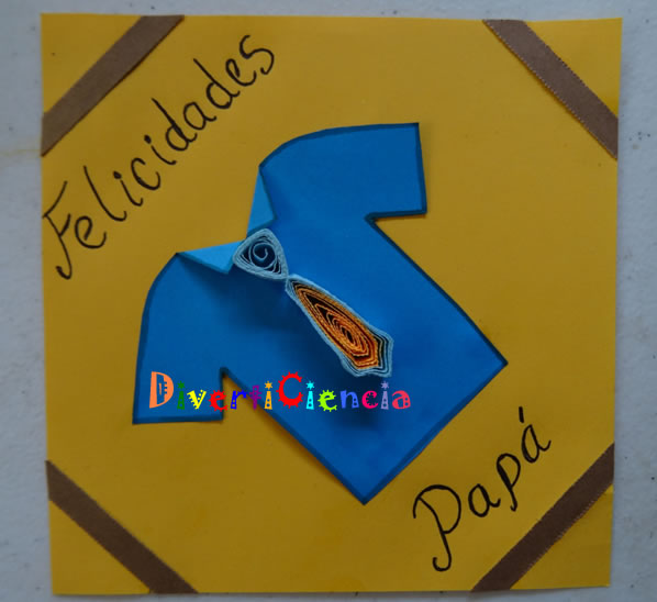 Tarjeta para pap&aacute;