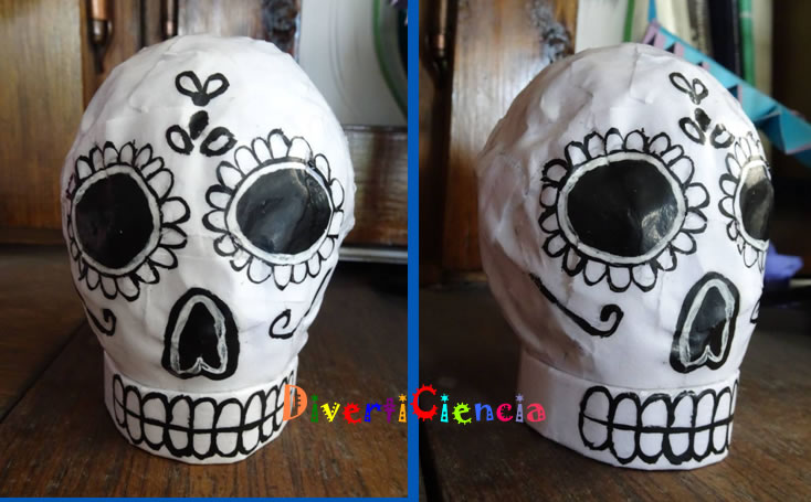 Calavera d&iacute;a de muertos