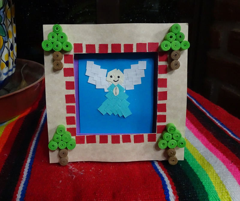 Portaretrato navide&ntilde;o