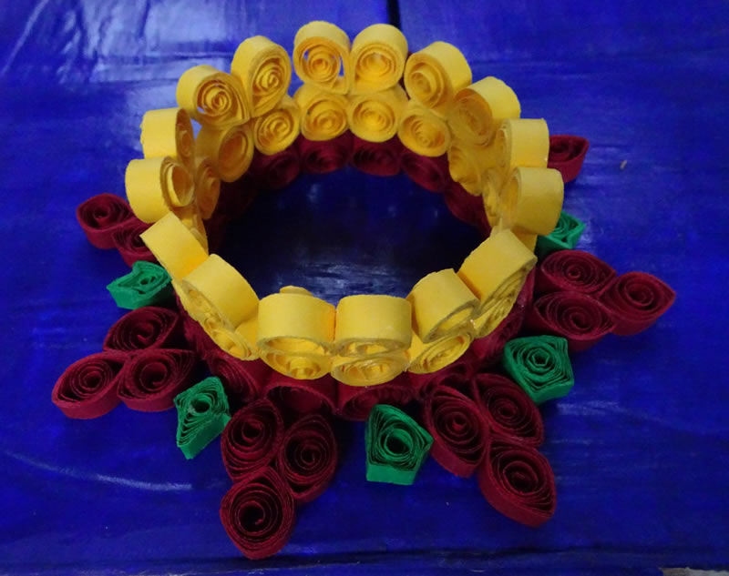 Portavelas navide&ntilde;o