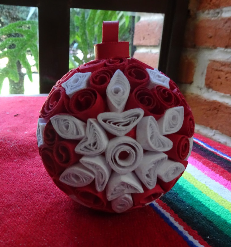 Esfera navide&ntilde;a