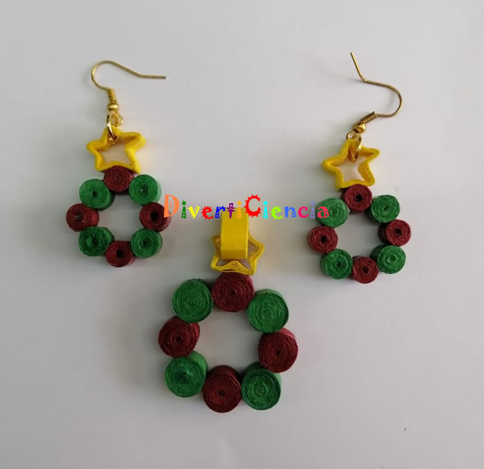 Aretes navide&ntilde;os