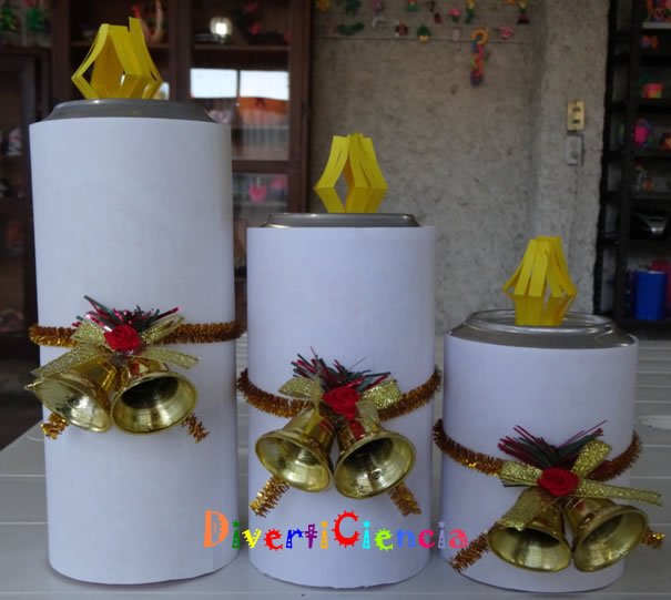 Velas navide&ntilde;as