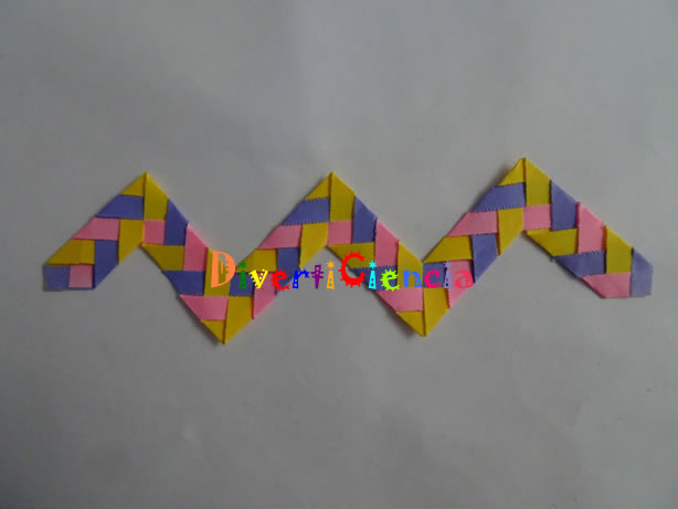 Trenza zigzag