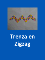 Trenza zigzag