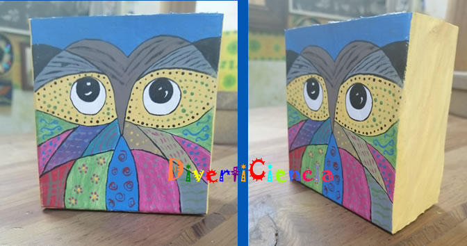 Caja decorada b�ho