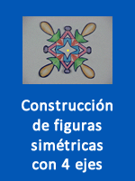 Figuras simétricas con 4 ejes
