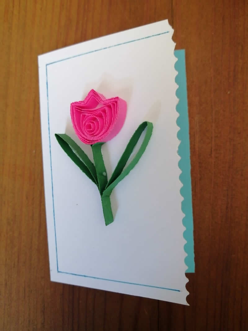 Tarjeta de flores
