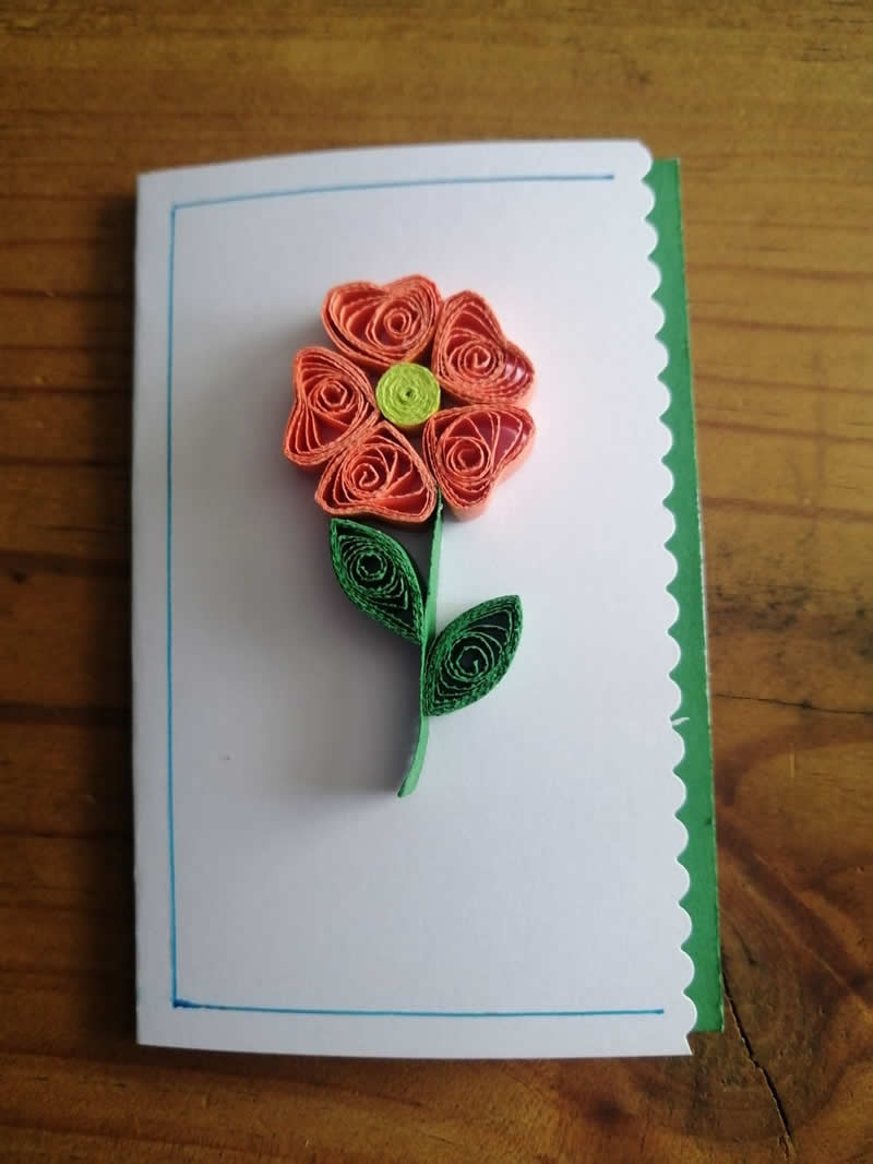 Tarjeta de flores