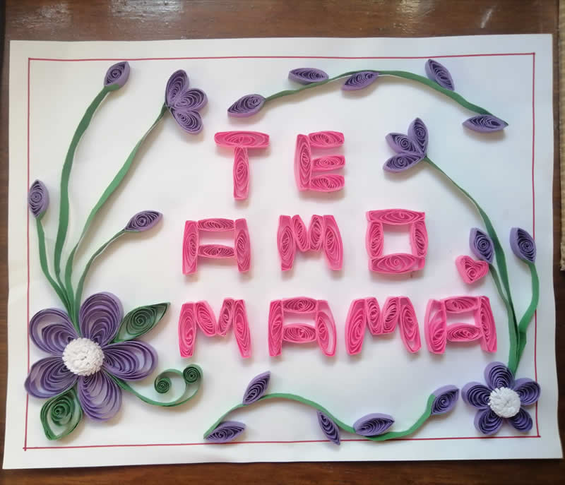Tarjeta para mam�