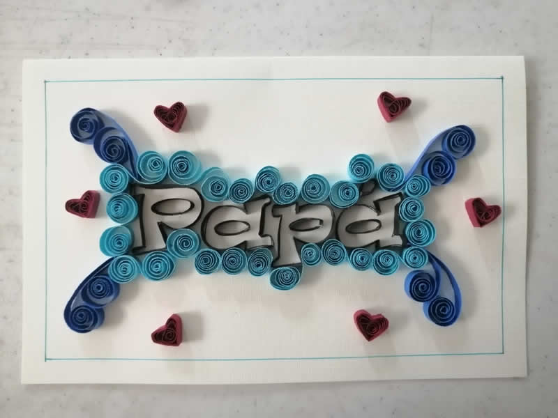 Tarjeta para pap�