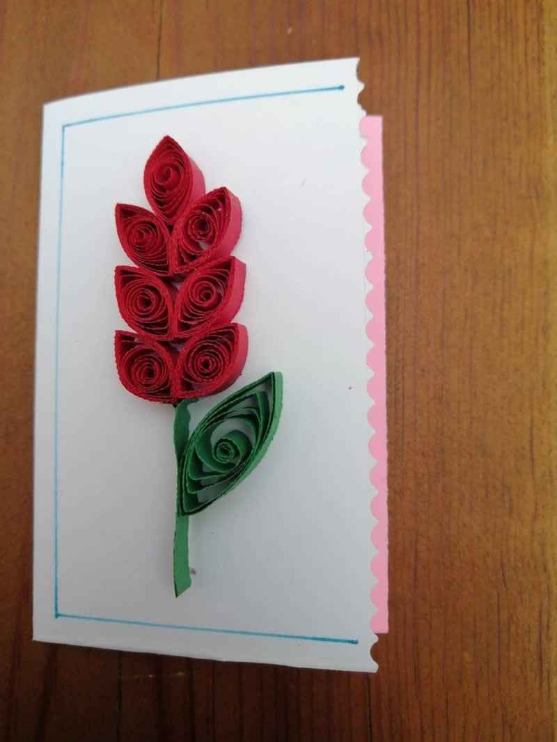 Tarjeta de flor