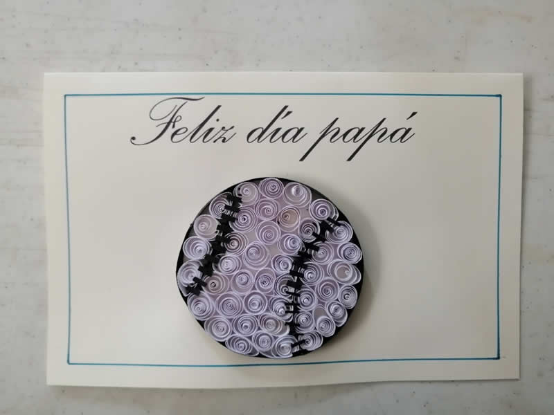 Tarjeta para pap&aacute;