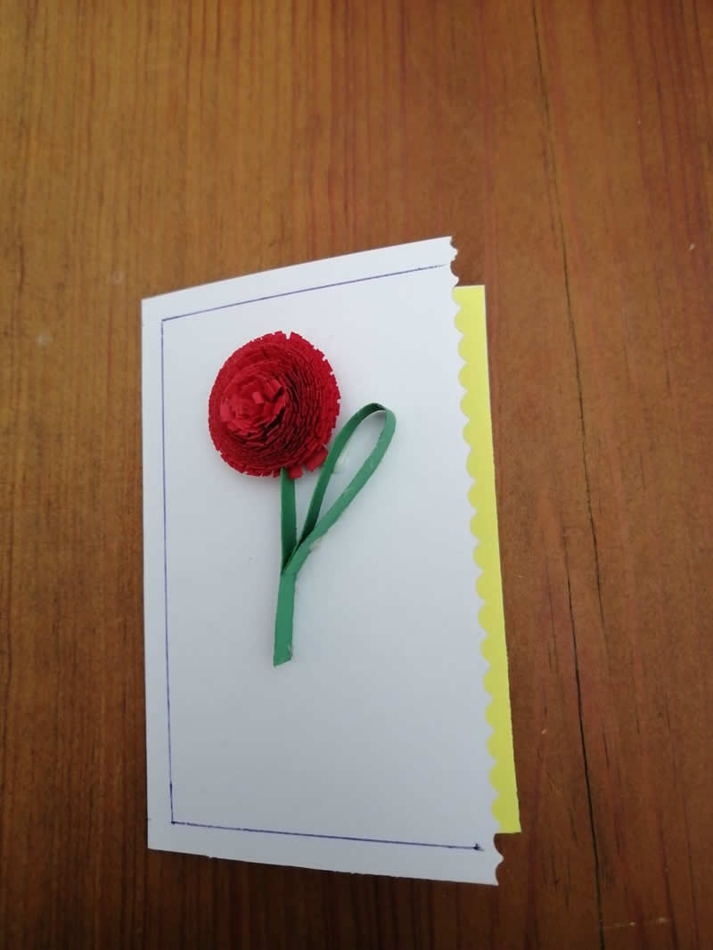 Tarjeta de flor