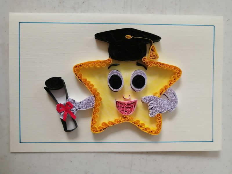 Tarjeta de graduaci&oacute;n