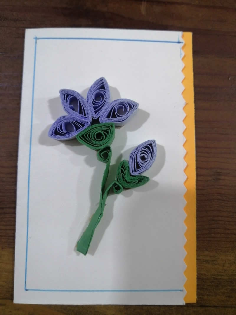 Tarjeta flor