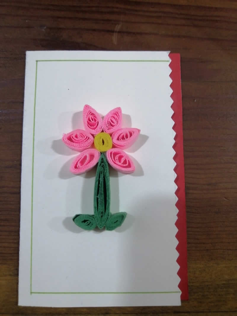 Tarjeta flor