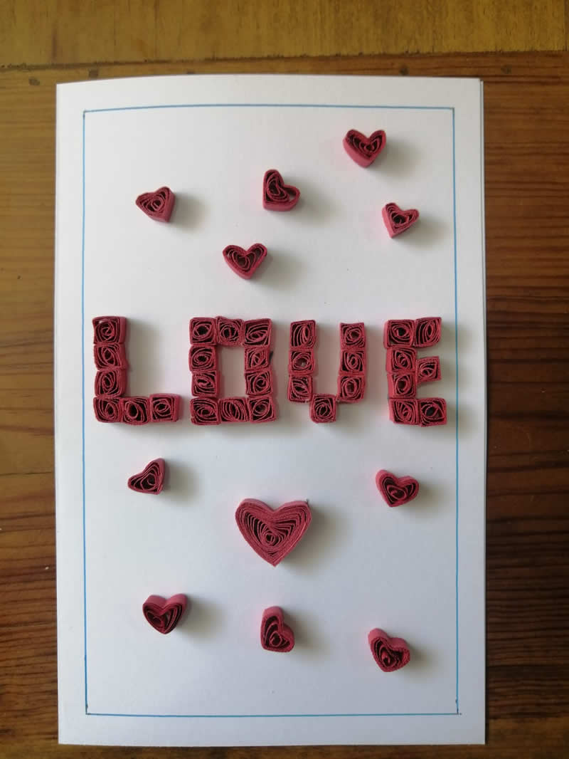 Tarjeta de Amor y Amistad