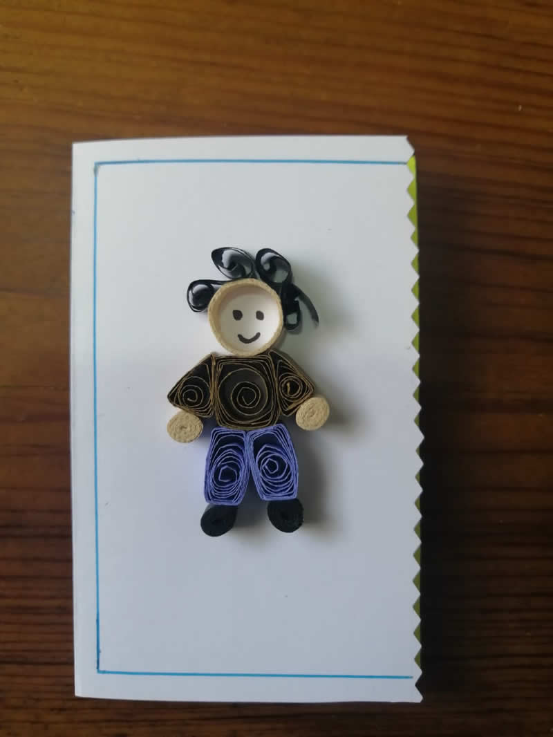 Tarjeta de ni�o